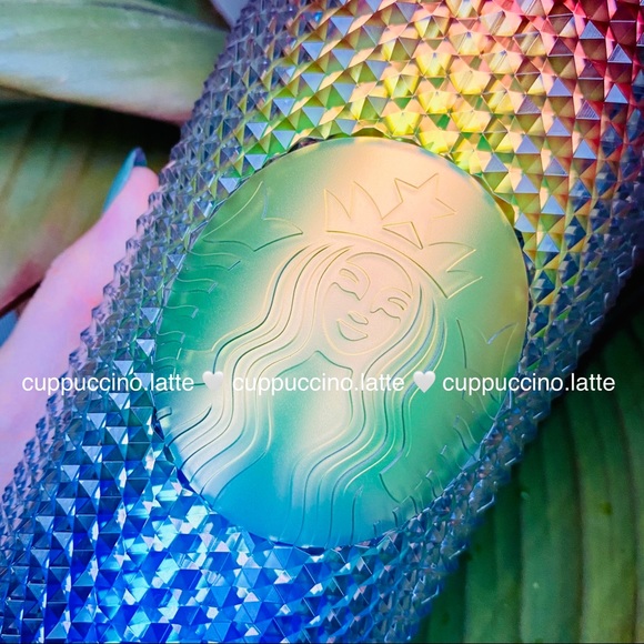 🌈NEW🌈Starbucks 2021 Rainbow Ombre Studded Cup - Picture 5 of 10